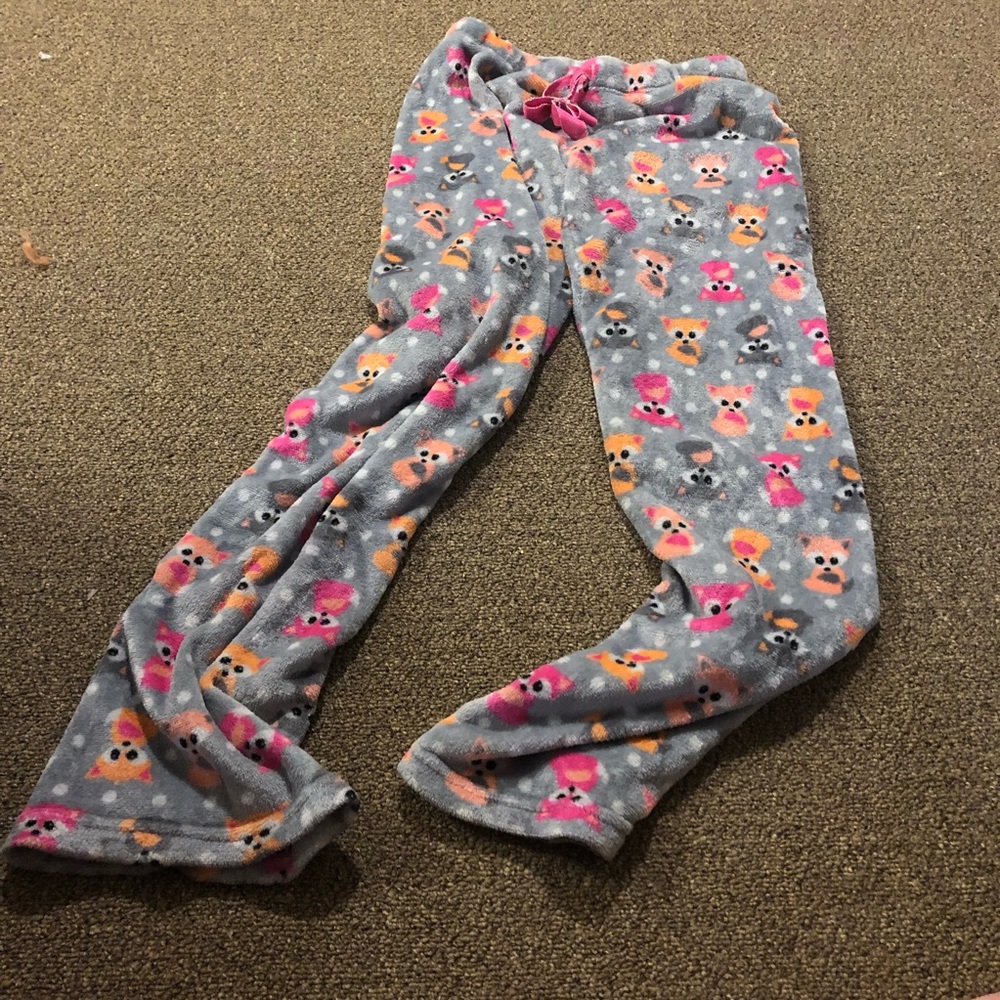 Fluffy pj bottoms
